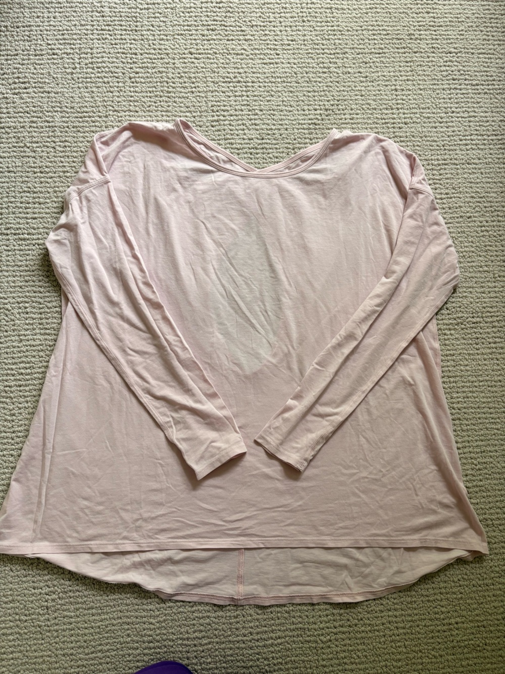 lululemon athletica Lightweight Long Sleeve Top - Light Pink